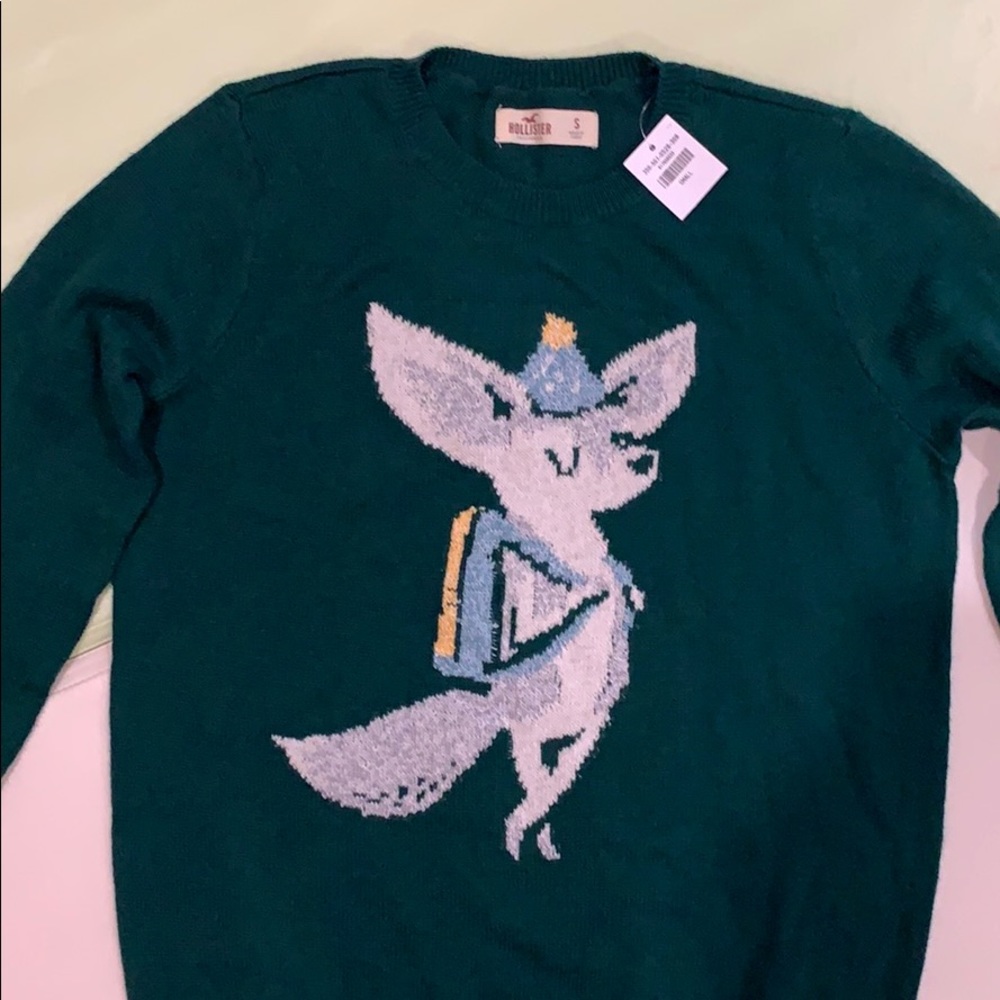 Hollister holiday knit sweater - Picture 3 of 4